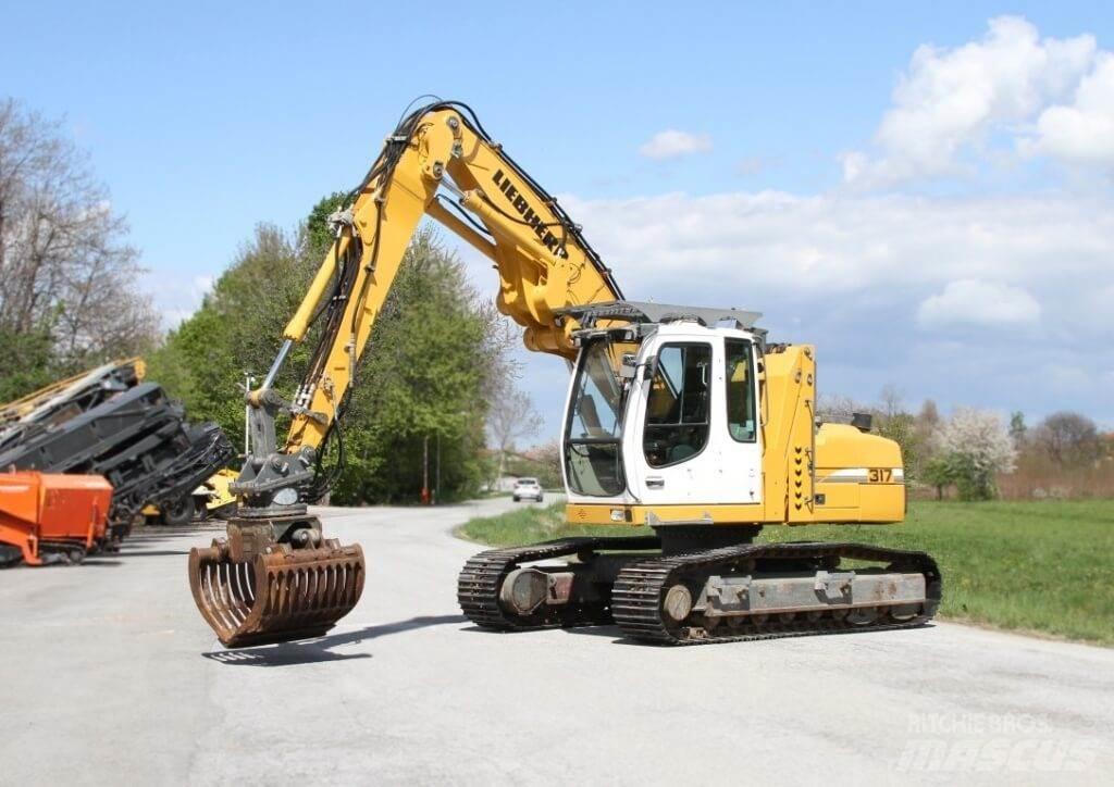 Liebherr R317 Litronic Колісні екскаватори