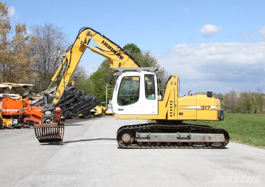 Liebherr R317 Litronic Колісні екскаватори