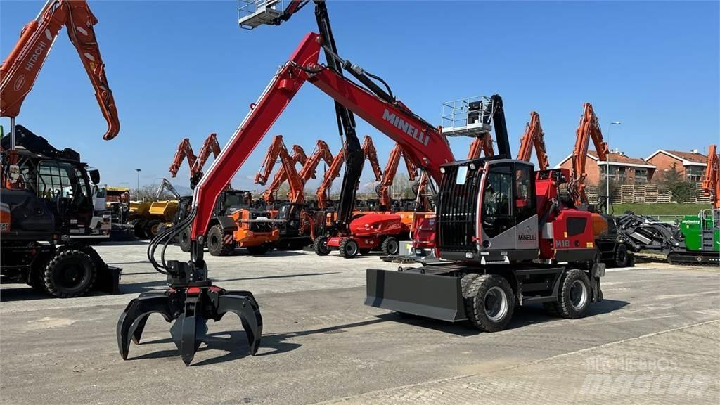 Minelli M18 Колісні екскаватори