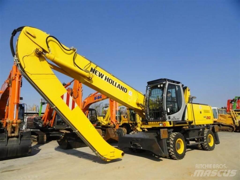 New Holland WE210 Колісні екскаватори