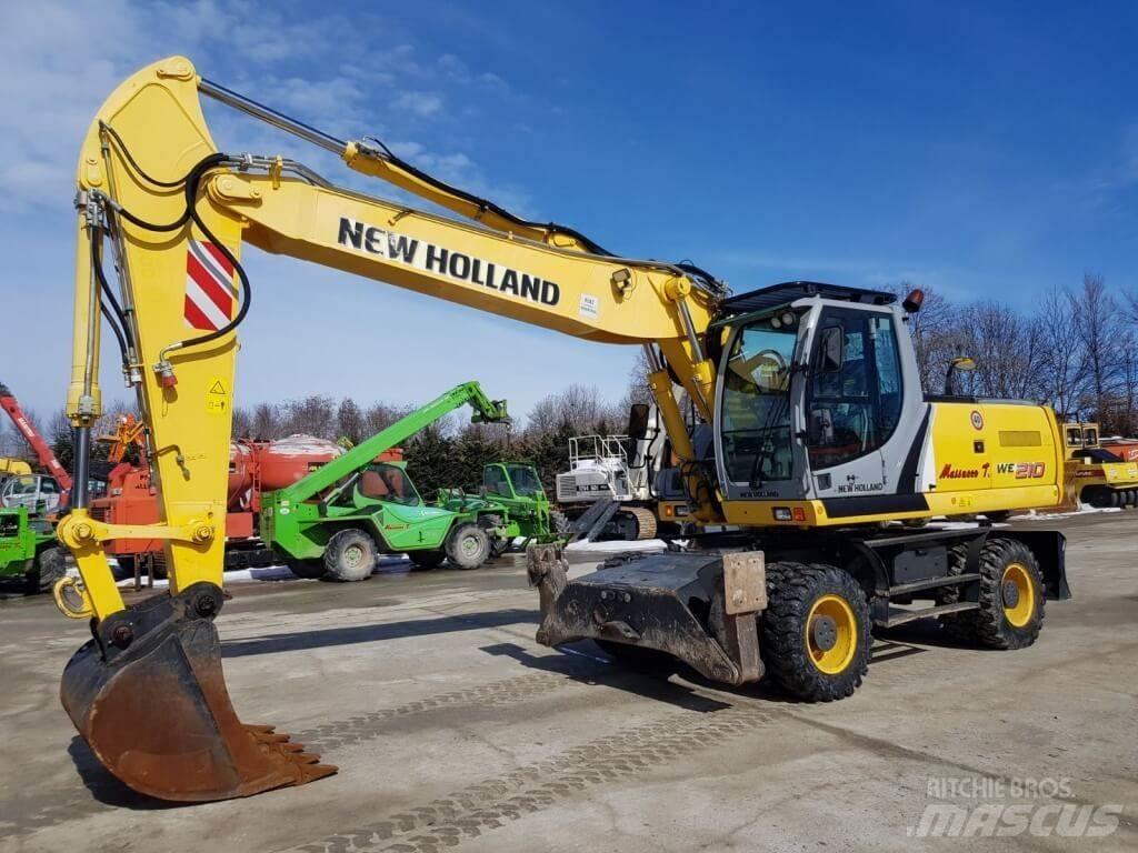New Holland WE210 Колісні екскаватори