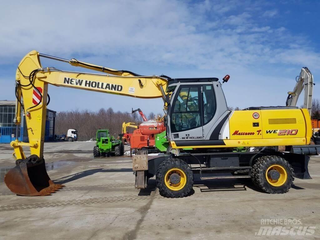 New Holland WE210 Колісні екскаватори