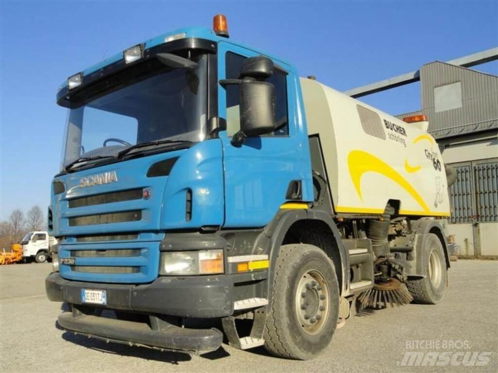 Scania P 230 Bucher Прибиральні машини