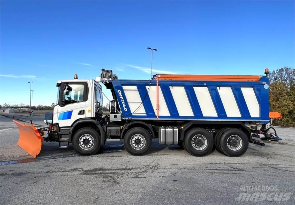 Scania P500 XT 8X4 Снігоочищувальні ножі та плуги