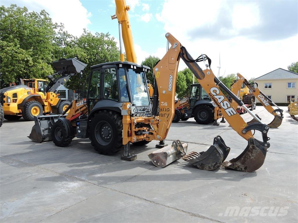 CASE 580SV Екскаватори-навантажувачі