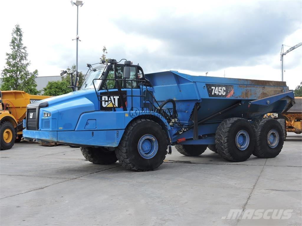 CAT 745C TAILGATE Зчленовані самоскиди