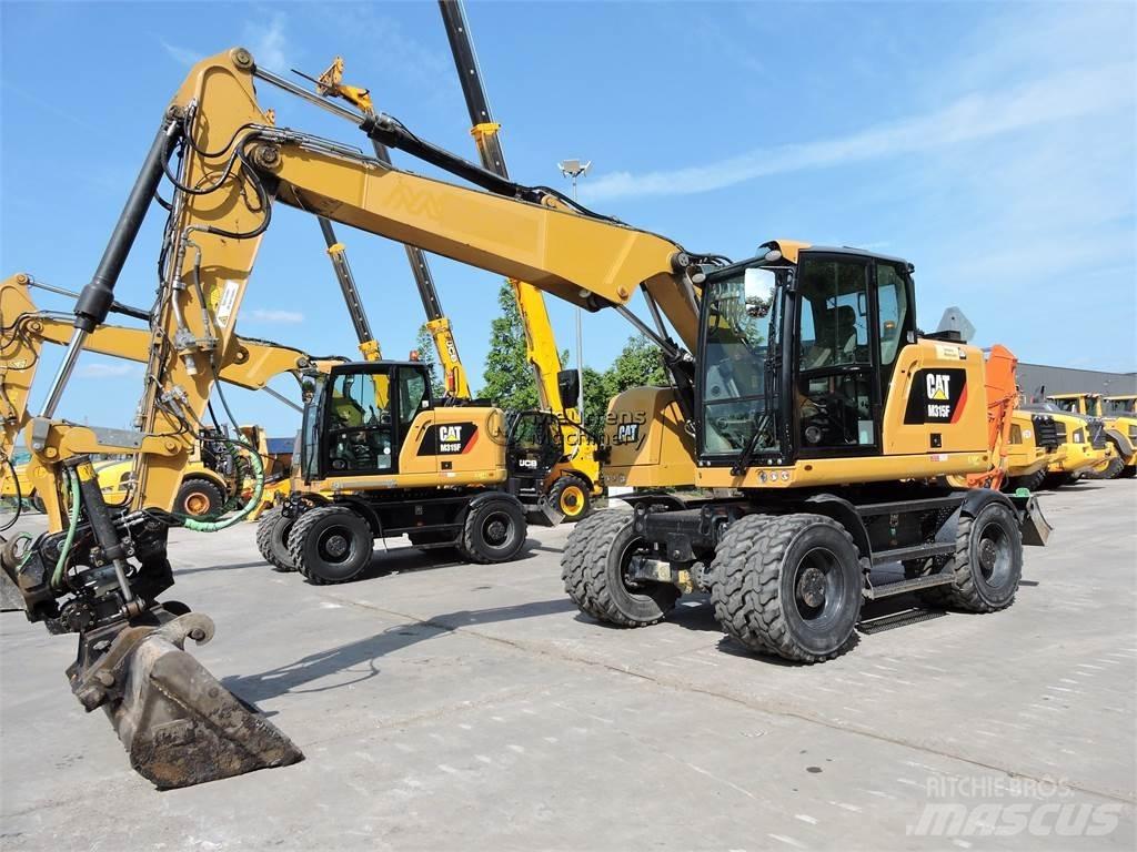 CAT M315 Колісні екскаватори