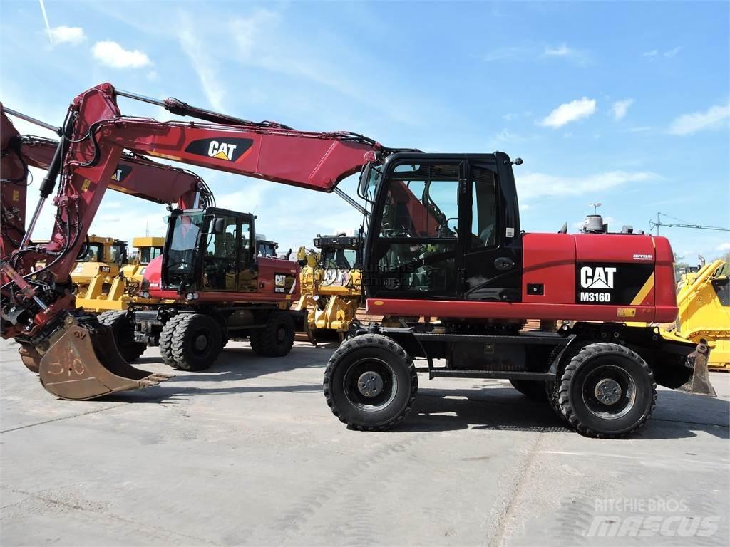 CAT M316D Колісні екскаватори