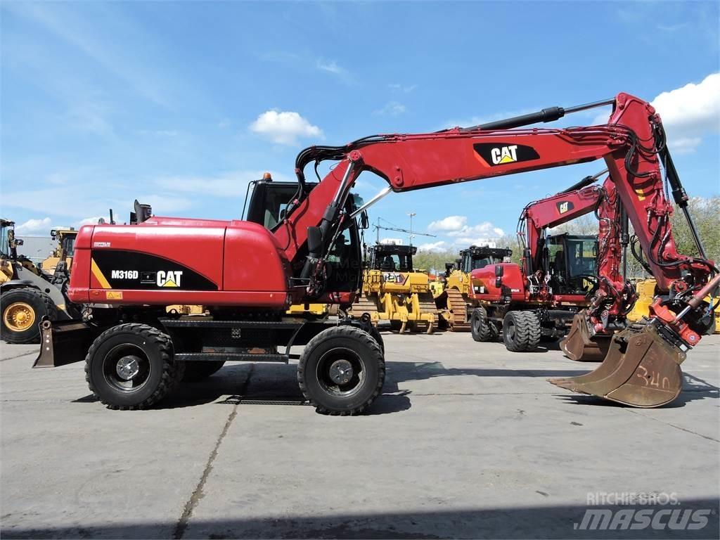 CAT M316D Колісні екскаватори