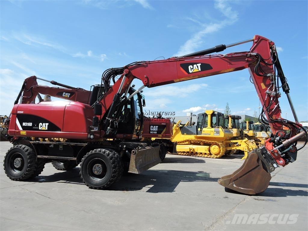 CAT M316D ROTOTILT Колісні екскаватори