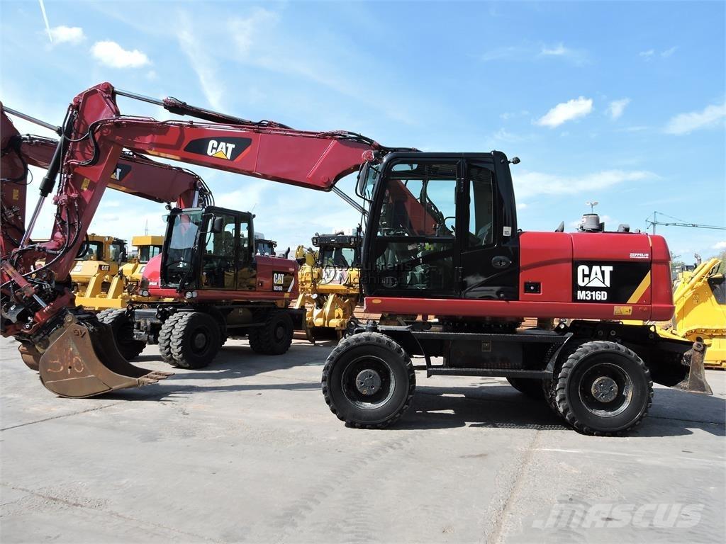 CAT M316D ROTOTILT Колісні екскаватори