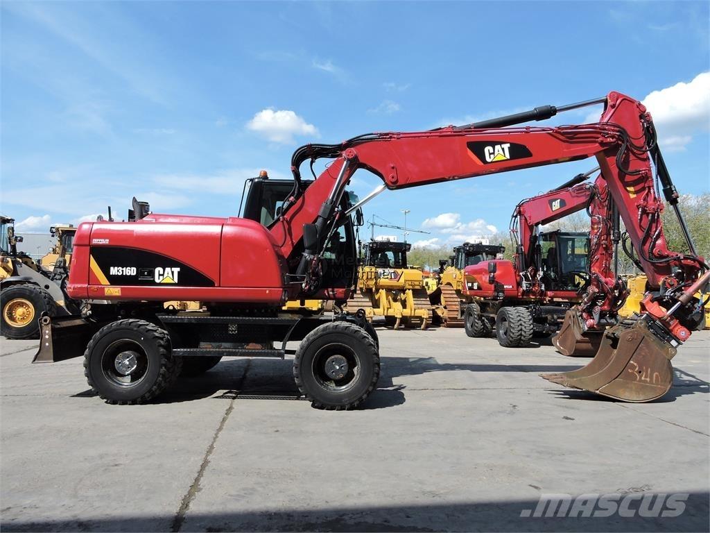 CAT M316D ROTOTILT Колісні екскаватори