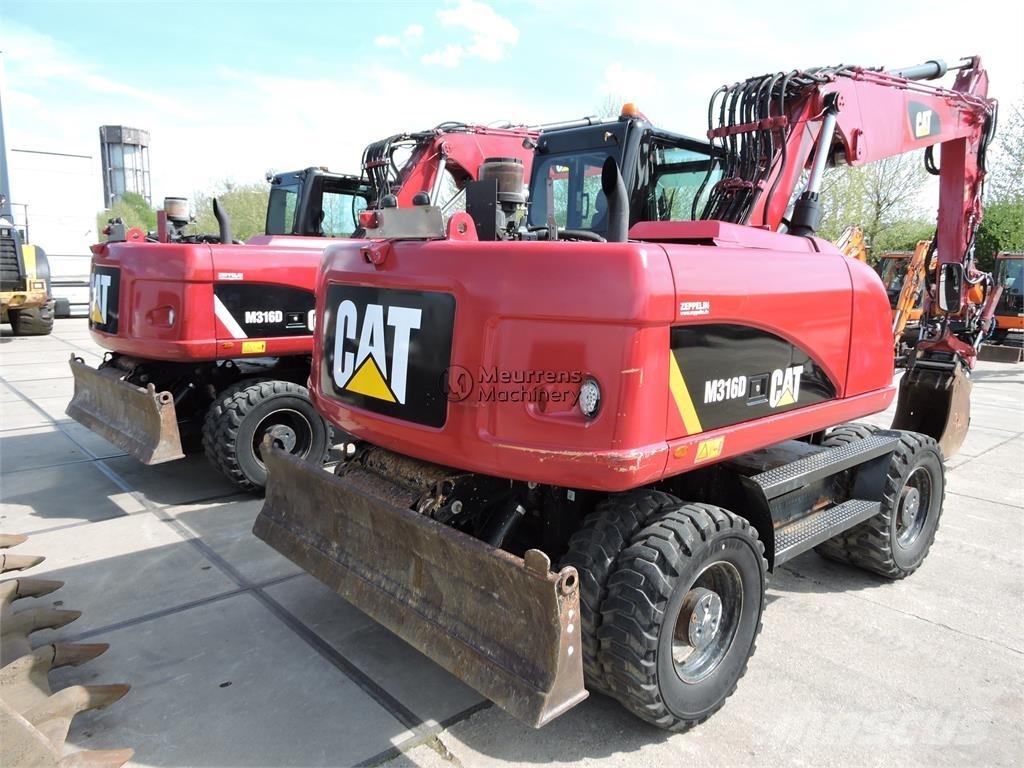 CAT M316D ROTOTILT Колісні екскаватори
