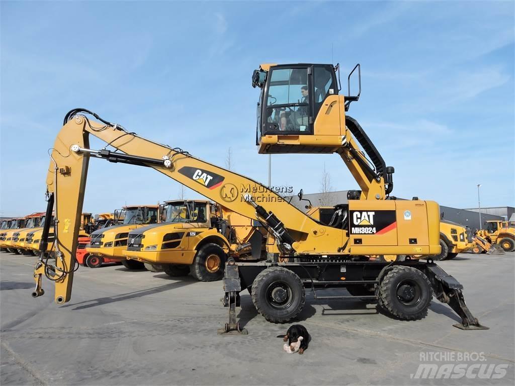 CAT MH3024 Перевантажувачі металобрухту/промислові навантажувачі