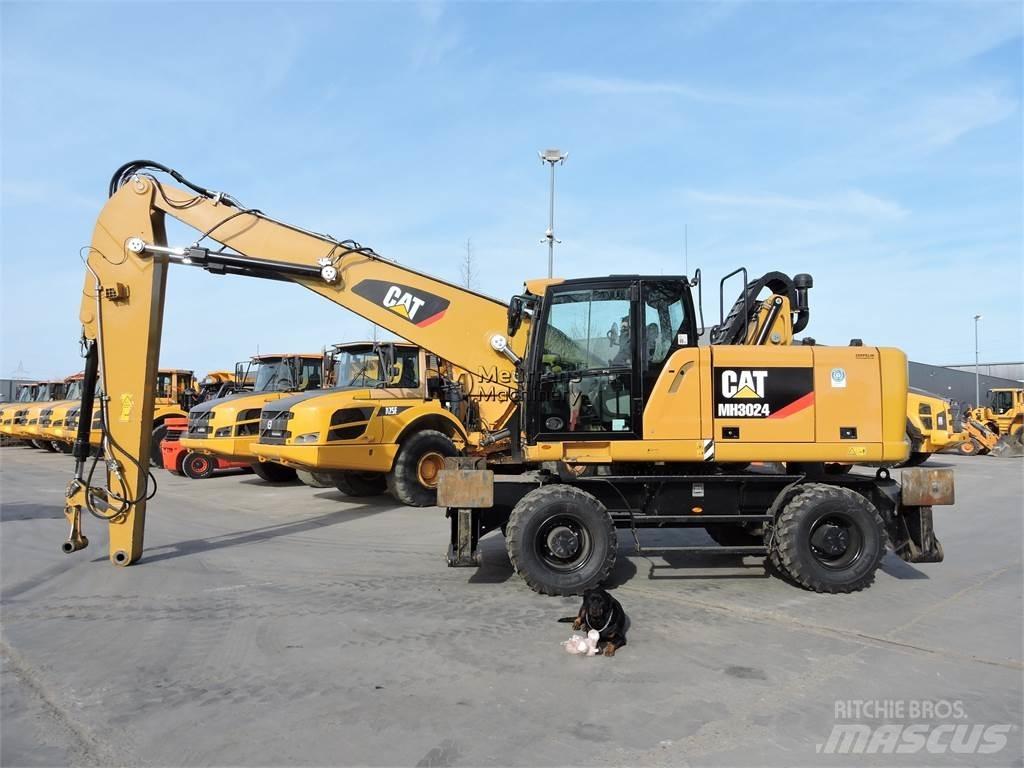 CAT MH3024 Перевантажувачі металобрухту/промислові навантажувачі
