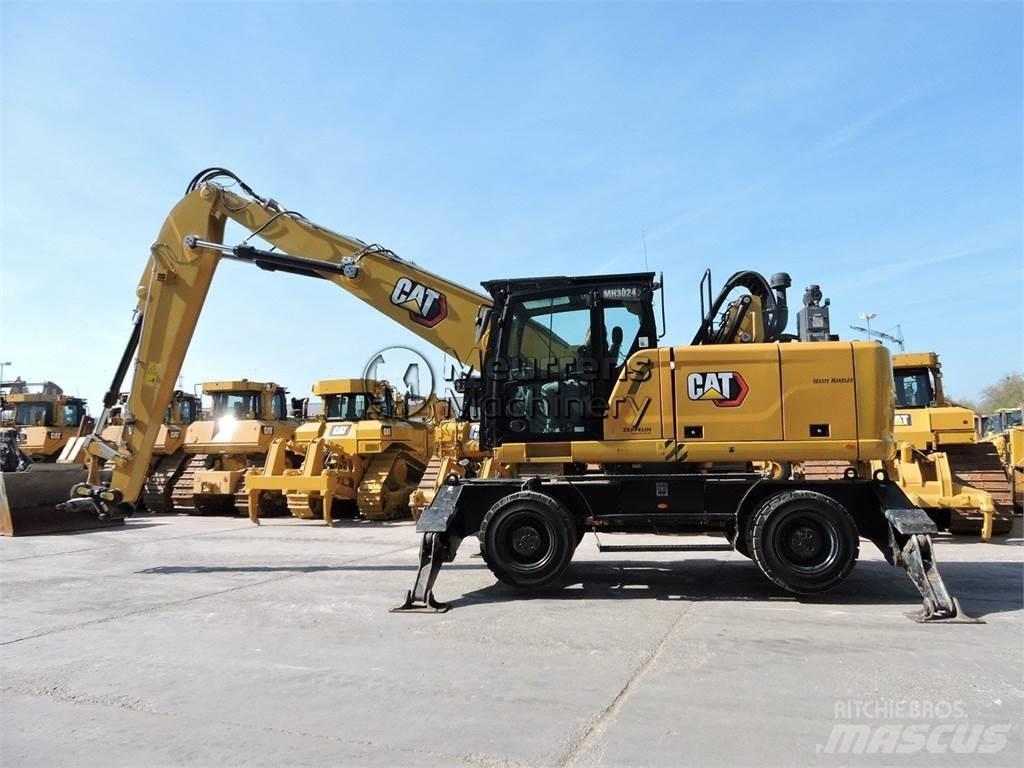 CAT MH3024 Перевантажувачі металобрухту/промислові навантажувачі