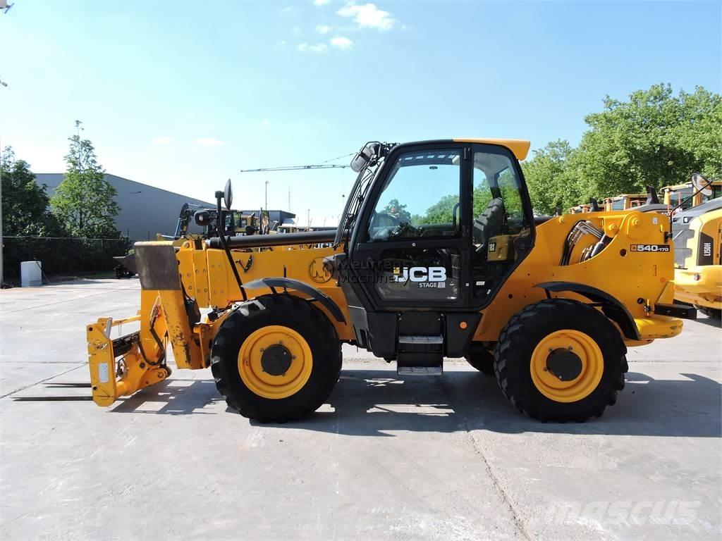 JCB 540-170 Телескопічні навантажувачі