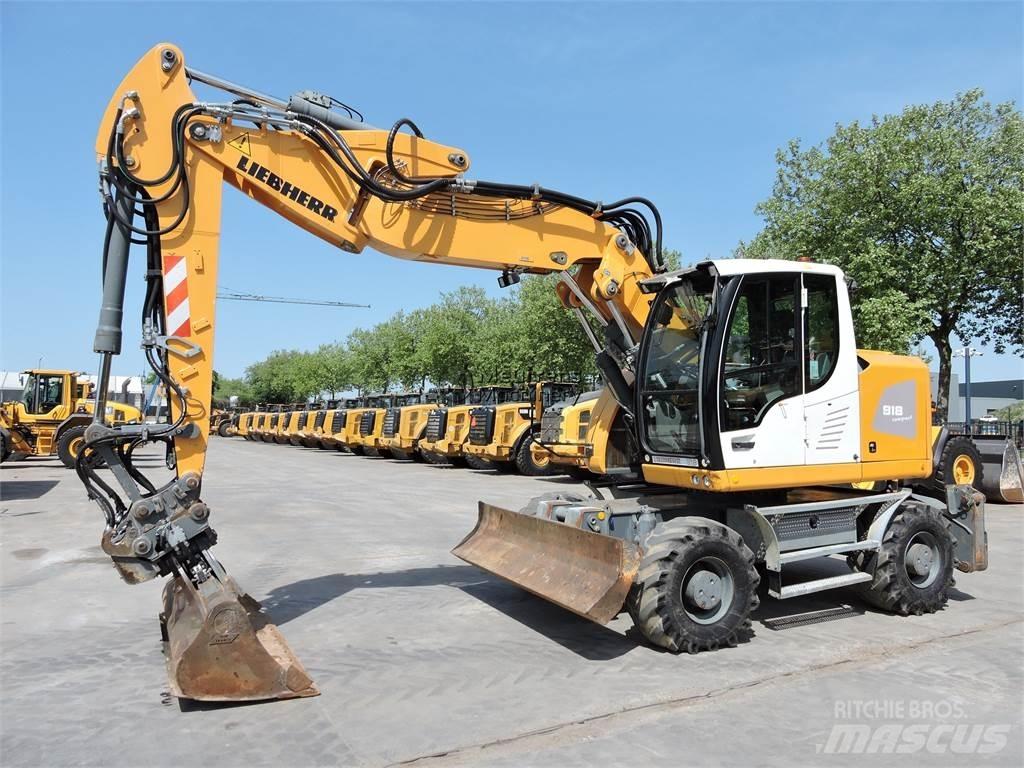 Liebherr A918 Колісні екскаватори