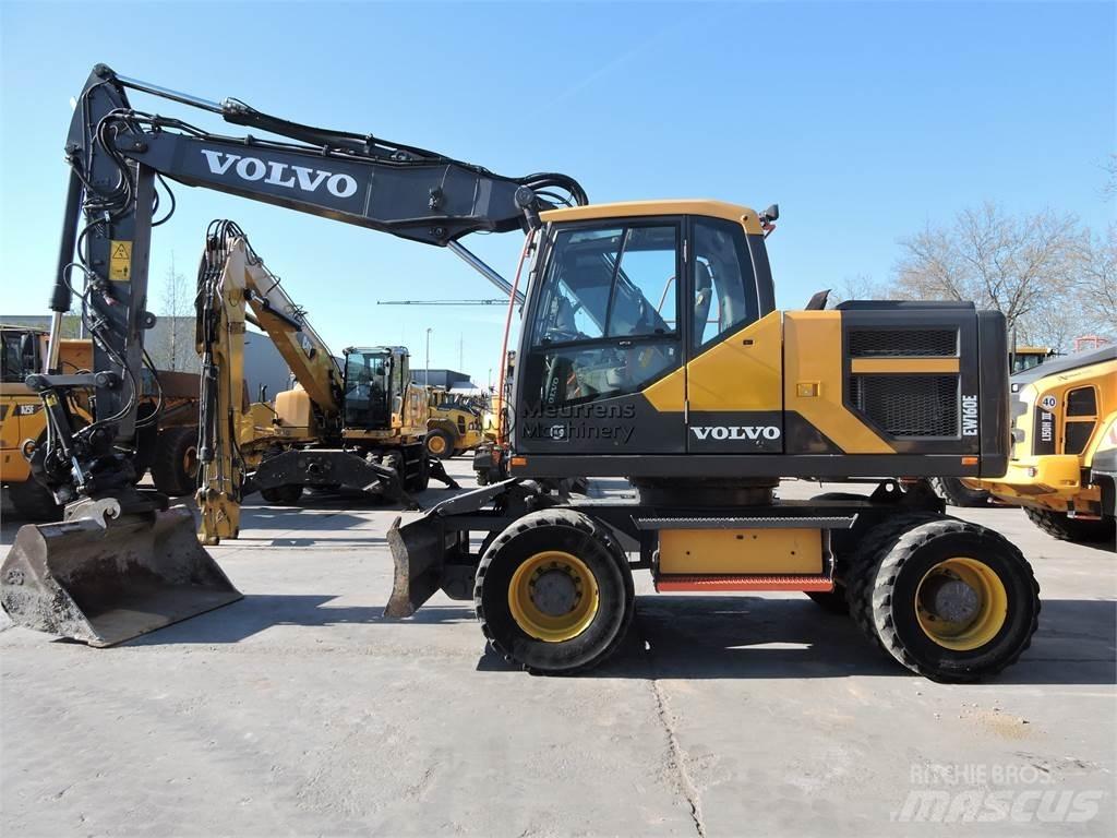 Volvo EW160E Колісні екскаватори