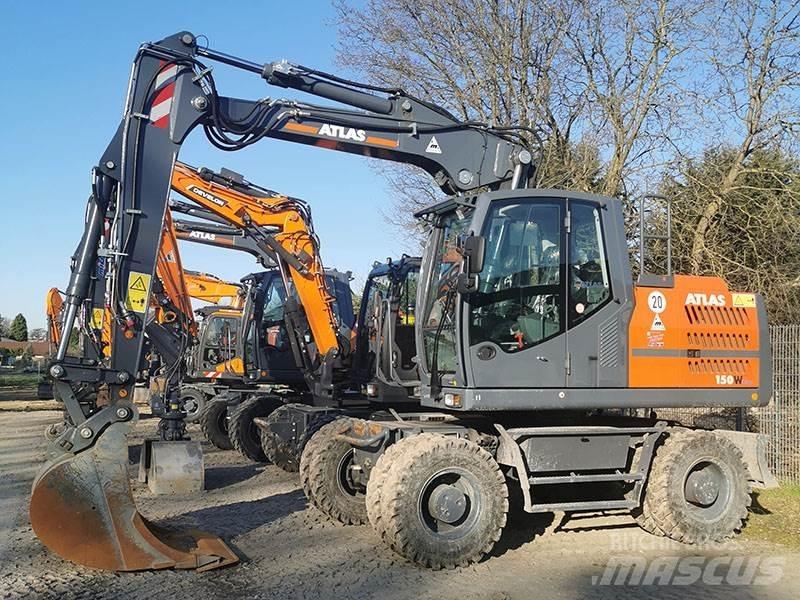 Atlas 150 W Колісні екскаватори