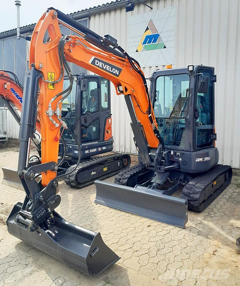 Develon DX 35Z-7 Міні-екскаватори < 7т
