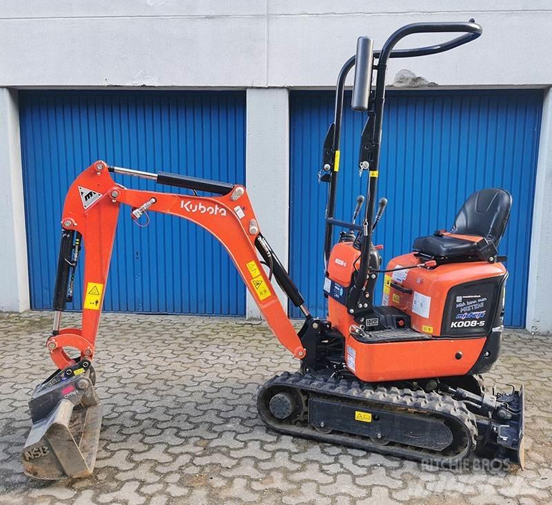 Kubota K 008-5 VHG Міні-екскаватори < 7т