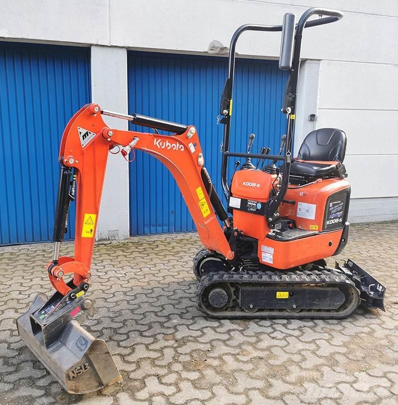 Kubota K 008-5 VHG Міні-екскаватори < 7т