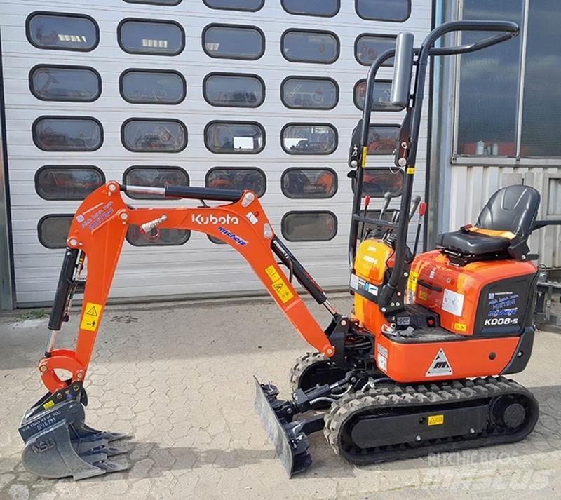 Kubota K 008-5 VHG Міні-екскаватори < 7т