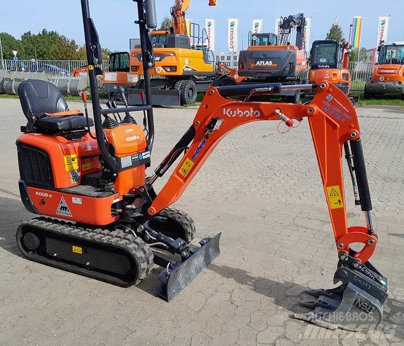 Kubota K 008-5 VHG Міні-екскаватори < 7т
