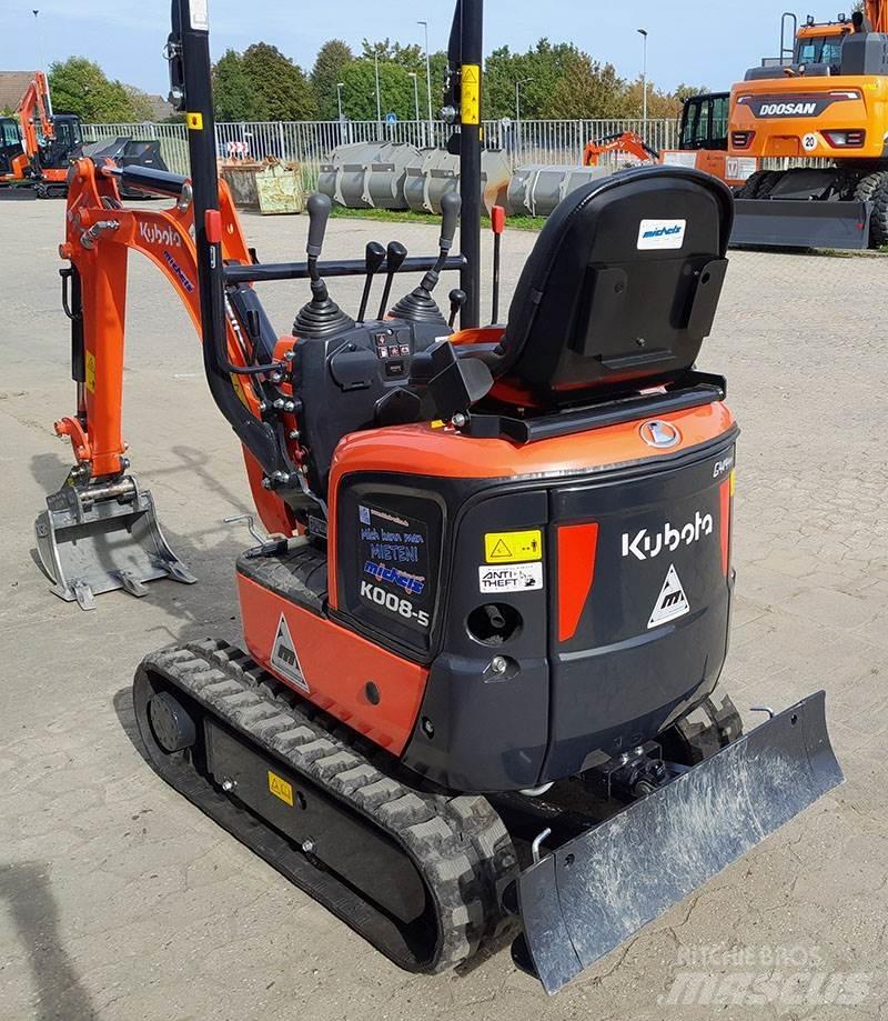 Kubota K 008-5 VHG Міні-екскаватори < 7т
