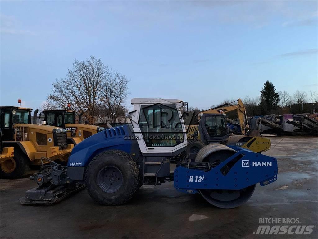 Hamm H 13i + Platten Грунтові котки