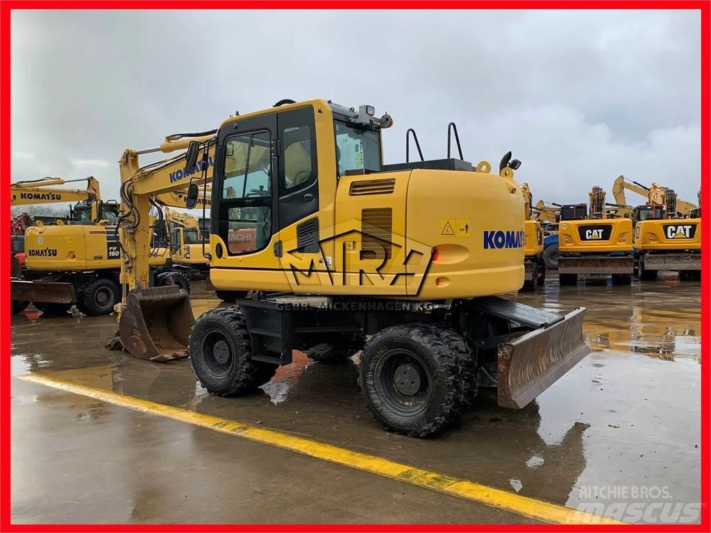 Komatsu PW148-10 Колісні екскаватори