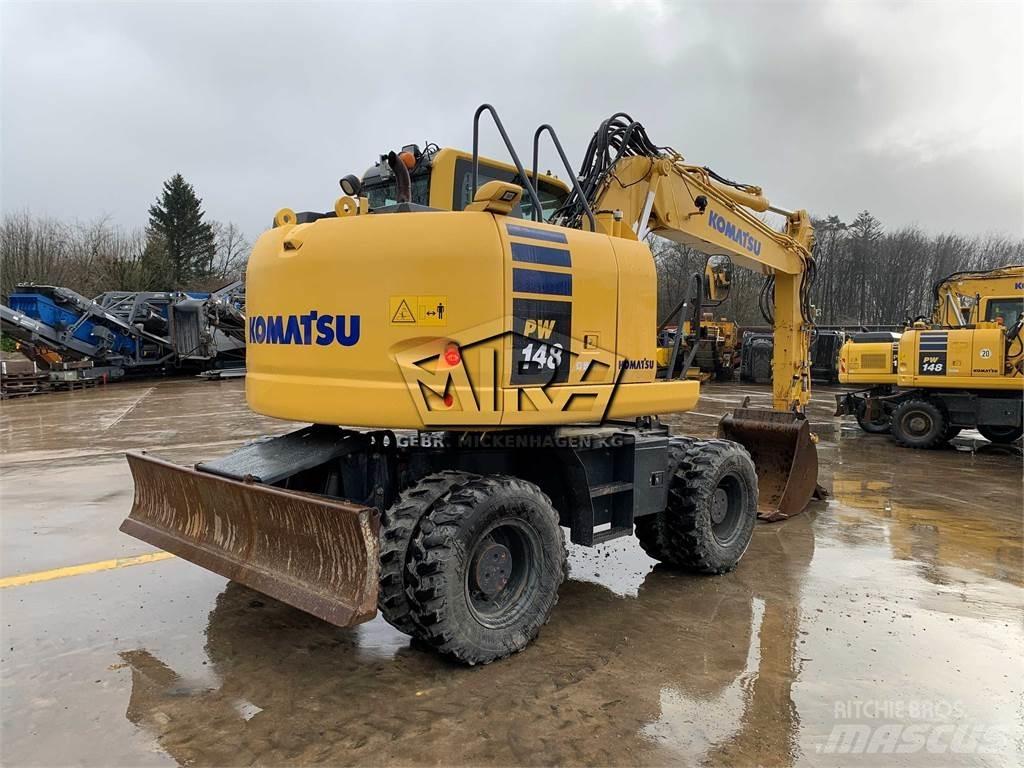 Komatsu PW148-10 Колісні екскаватори