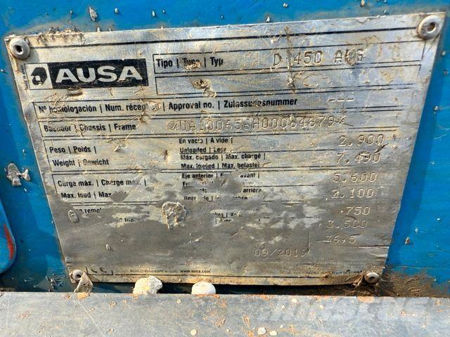 Ausa D 450 Зчленовані самоскиди