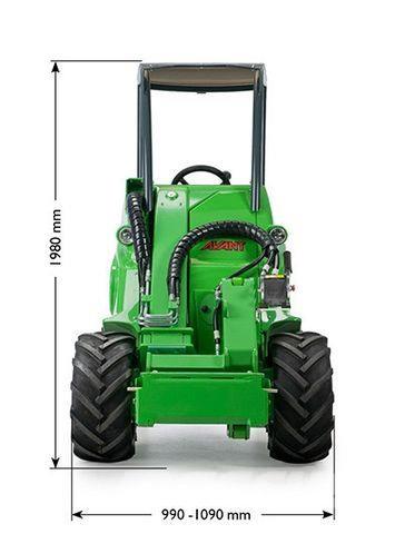 Avant Tecno 423 Фронтальні навантажувачі