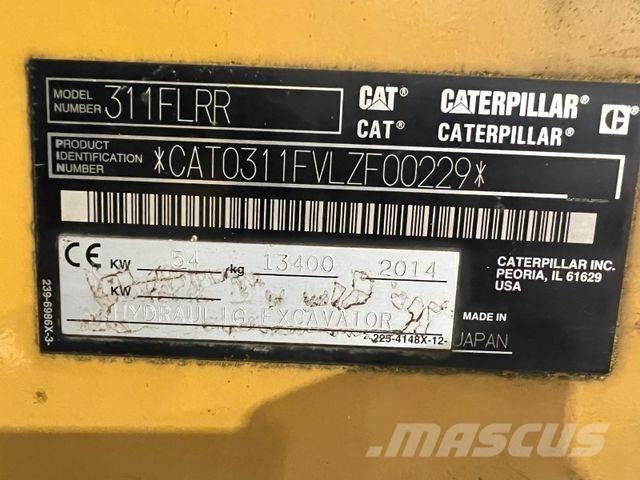 CAT 311 F Гусеничні екскаватори