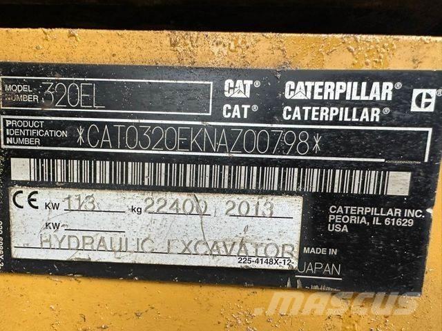 CAT 320 EL Гусеничні екскаватори