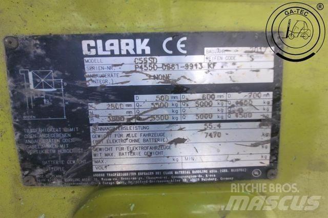 Clark C55SD Дизельні навантажувачі