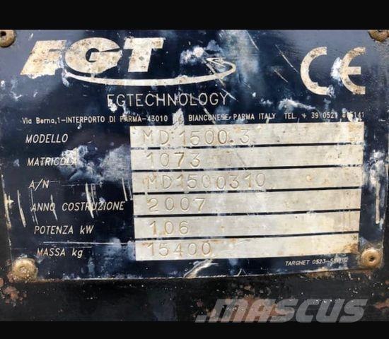 EGT MD 1500 Свердла