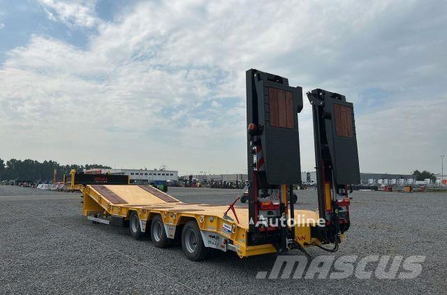  GVN 3 AXLE LOWBED Низькорамні напівпричепи