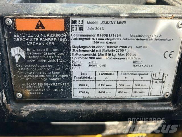 Hyster J2.0XNT MWB Електронавантажувачі