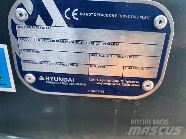 Hyundai HX140LC Гусеничні екскаватори