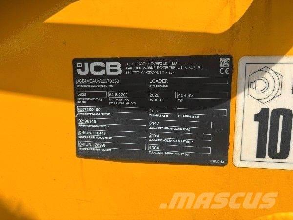 JCB 409 Фронтальні навантажувачі