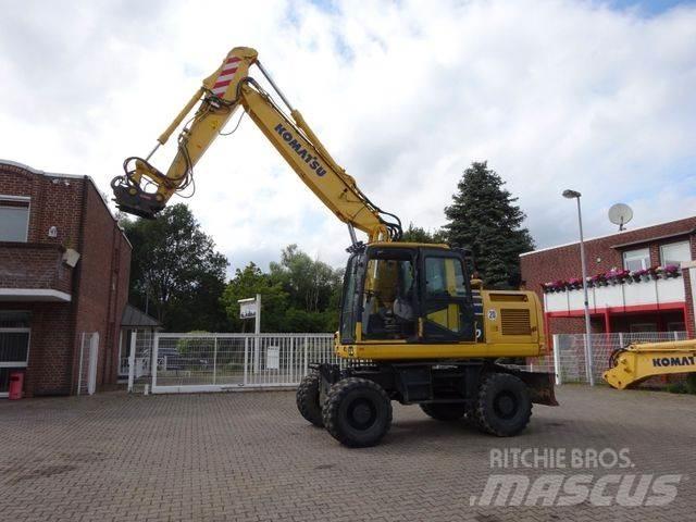 Komatsu PW180-11 Колісні екскаватори