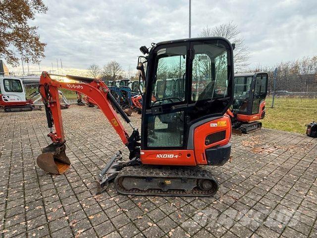 Kubota KX018-4 Міні-екскаватори < 7т