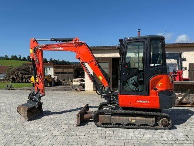Kubota KX037-4 Міні-екскаватори < 7т