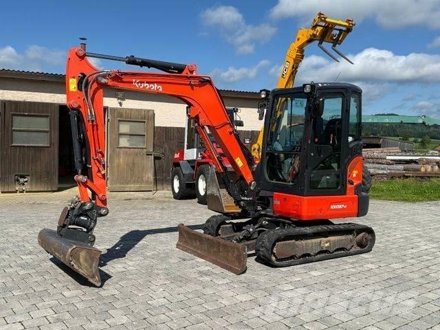 Kubota KX037-4 Міні-екскаватори < 7т
