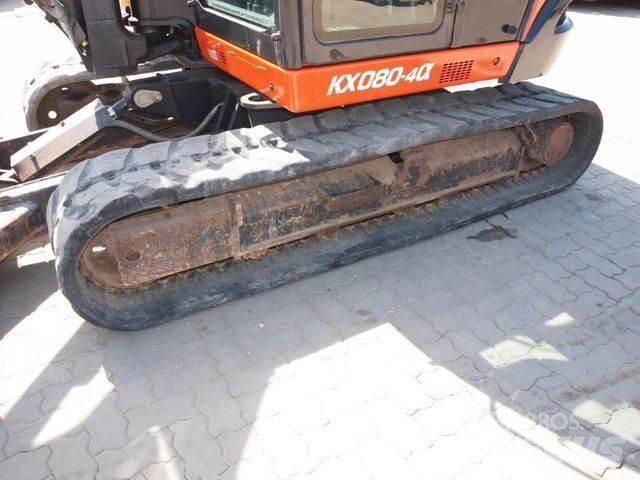 Kubota KX080-4a Міні-екскаватори < 7т