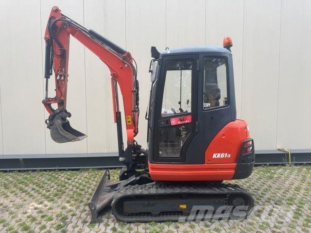 Kubota KX61-3 Міні-екскаватори < 7т