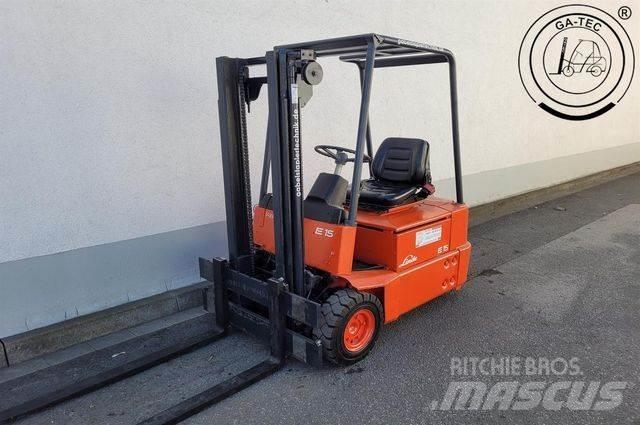 Linde E15 Електронавантажувачі
